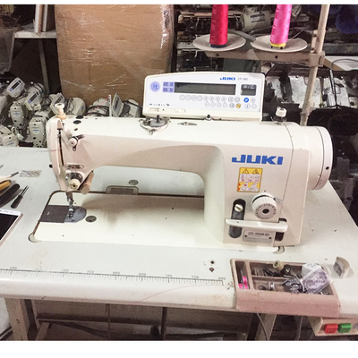 Super-fast Jukis servo motor 1 needle lockstitch machine with automatic thread trimmer sewing machine